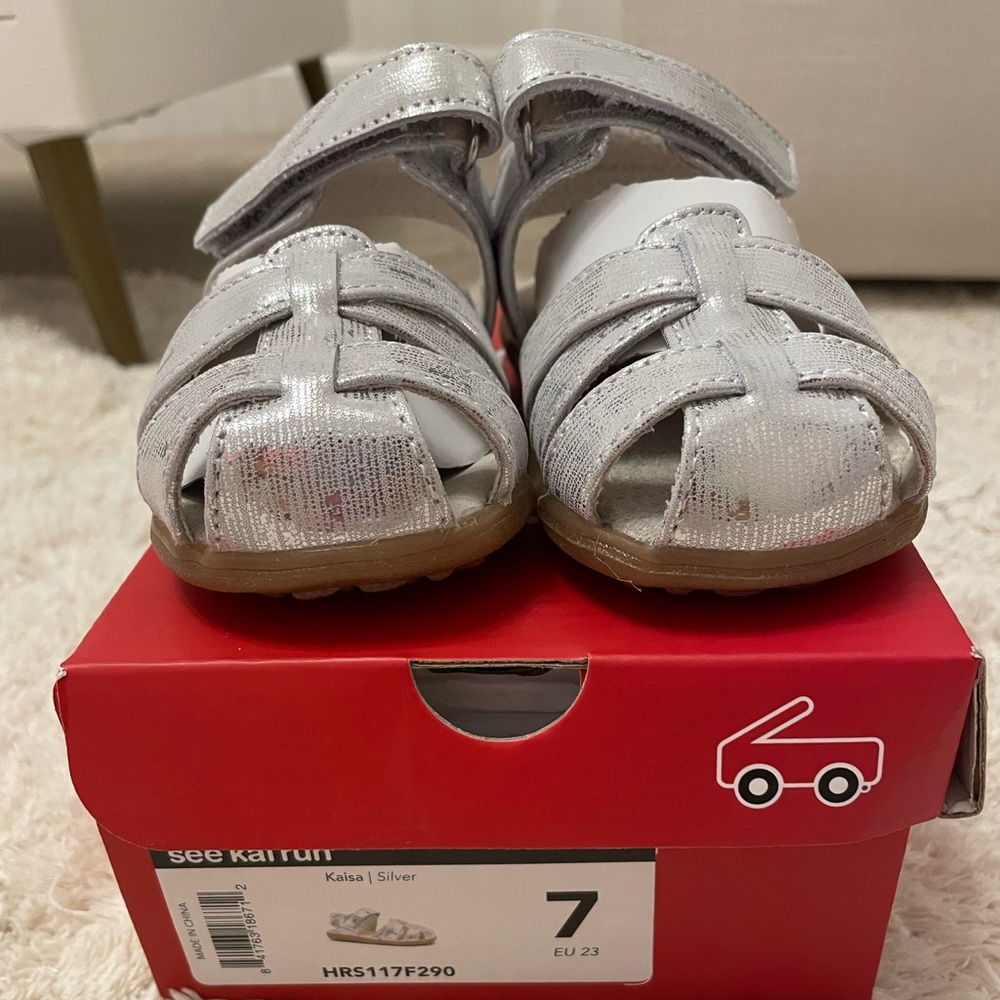 See Kai Run sandals - brand new!